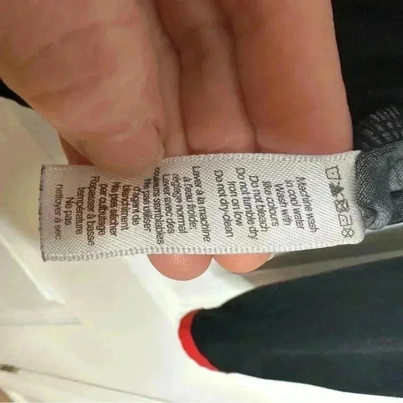 Pure NRG Athletics Hoodie Jacket  Black /White /Red Fitted Size XL - Picture 8 of 16